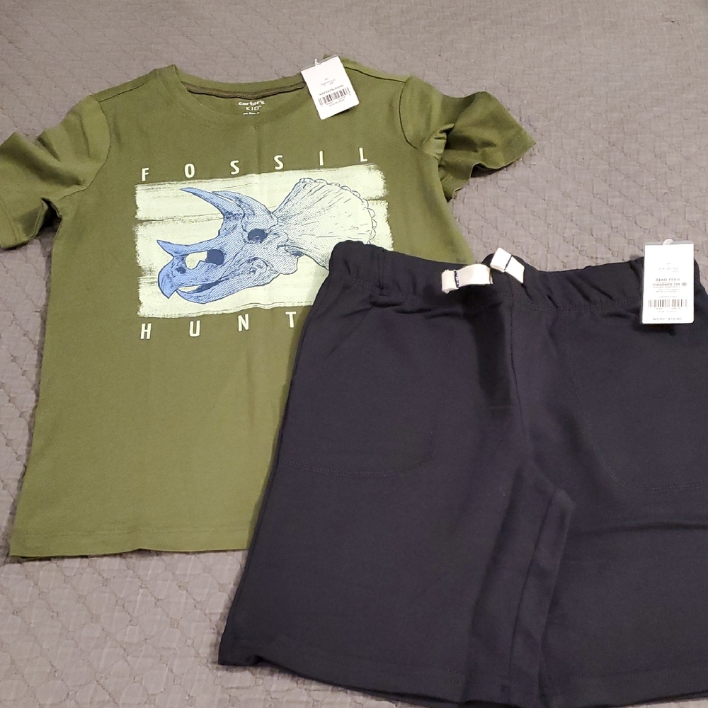 NWT Carter's Dinosaur Outfit